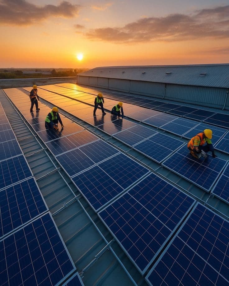AZMIL Solar Installation